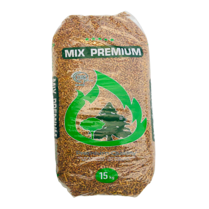 Granulés Feuillus Premium - Sac 15 kg