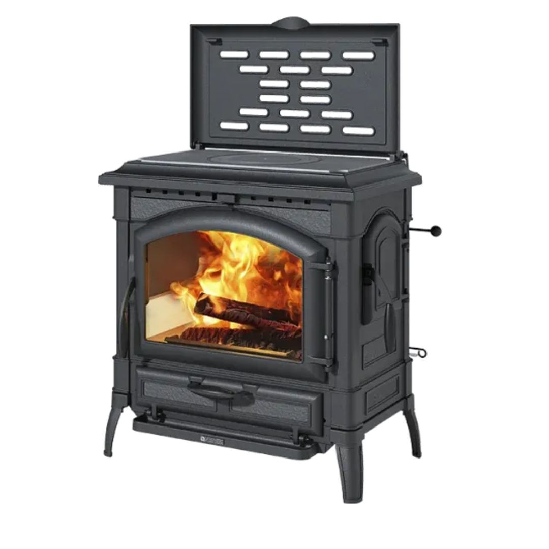 Poêle à Bois Double Combustion 9 kW
