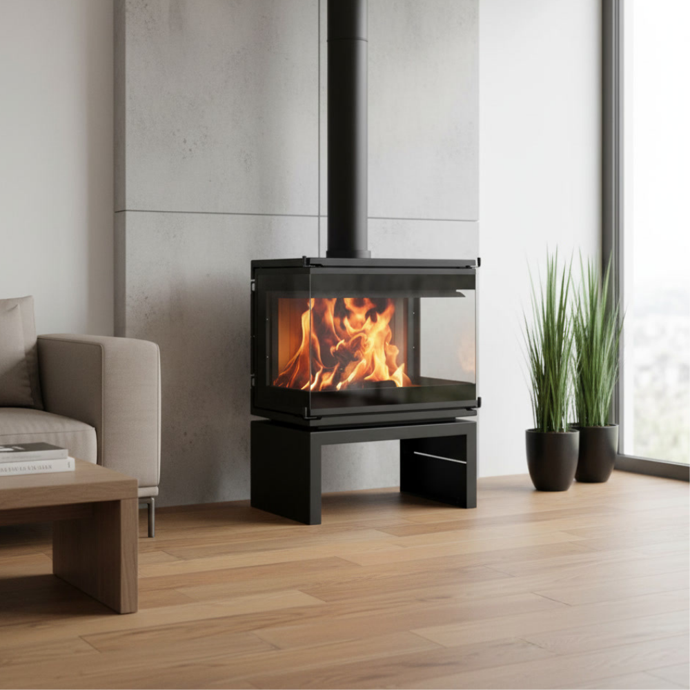 Poêle à Bois Scandinave 7 kW